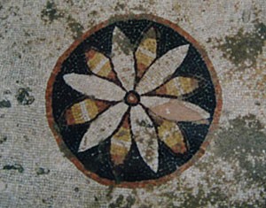 Six-leaved rosette in Delos
