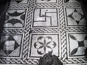 Six-leaved rosette in Pompeii